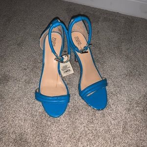 Blue heels
